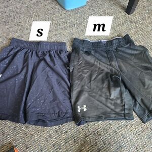 Under Armour Black Shorts Set